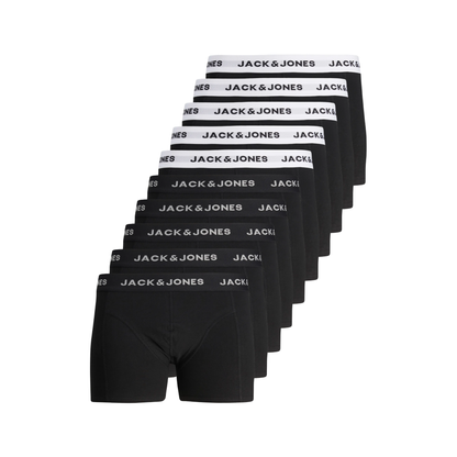 Jacdaniel - Pack de 10 Bóxers para Homem